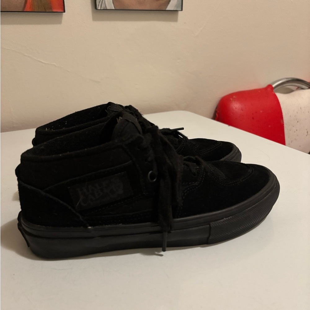 Black Vans Halfcab Sneakers